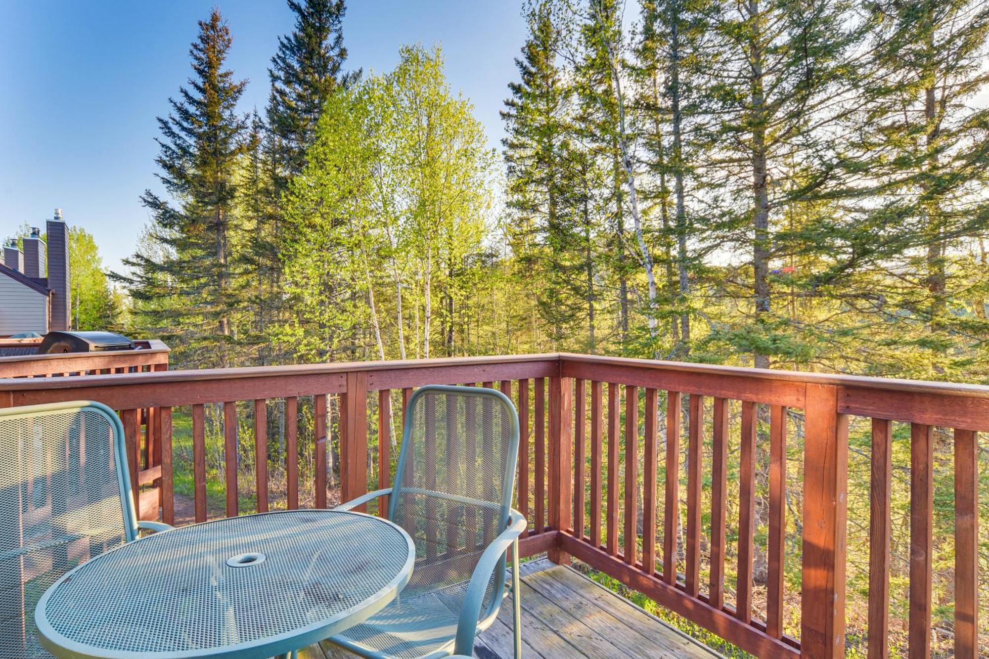 Cozy Alpine Escape Ski-Inandout At Lutsen Mtns Luaran gambar
